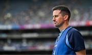 3 August 2025; Dublin joint manager Derek Murray during the TG4 All-Ireland Ladies Football Senior Championship final match between Dublin and Meath at Croke Park in Dublin. Photo by Seb Daly/Sportsfile