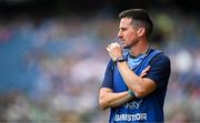 3 August 2025; Dublin joint manager Derek Murray during the TG4 All-Ireland Ladies Football Senior Championship final match between Dublin and Meath at Croke Park in Dublin. Photo by Seb Daly/Sportsfile
