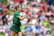 3 August 2025; Mary Kate Lynch of Meath during the TG4 All-Ireland Ladies Football Senior Championship final match between Dublin and Meath at Croke Park in Dublin. Photo by Seb Daly/Sportsfile