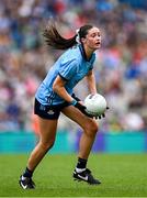 3 August 2025; Hannah McGinnis of Dublin during the TG4 All-Ireland Ladies Football Senior Championship final match between Dublin and Meath at Croke Park in Dublin. Photo by Seb Daly/Sportsfile