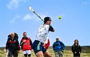 4 August 2025; Fionan Mackessy of Kilkenny competing in the Senior Hurling competition during the M. Donnelly GAA Poc Fada All-Ireland Finals at Annaverna Mountain in the Cooley Peninsula, Ravensdale, Louth. Photo by Piaras Ó Mídheach/Sportsfile