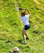 4 August 2025; Colin Ryan of Limerick competing in the Senior Hurling competition during the M. Donnelly GAA Poc Fada All-Ireland Finals at Annaverna Mountain in the Cooley Peninsula, Ravensdale, Louth. Photo by Piaras Ó Mídheach/Sportsfile