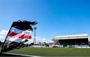 4 August 2025; A general view of Oriel Park before the SSE Airtricity Men's First Division match between Dundalk and Longford Town at Oriel Park in Dundalk, Louth. Photo by Thomas Flinkow/Sportsfile