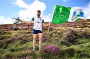4 August 2025; Senior Hurling winner Colin Ryan of Limerick with the trophy after the M. Donnelly GAA Poc Fada All-Ireland Finals at Annaverna Mountain in the Cooley Peninsula, Ravensdale, Louth. Photo by Piaras Ó Mídheach/Sportsfile