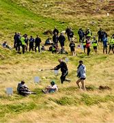 4 August 2025; Brendan Cummins of Tipperary competing in the Senior Hurling competition during the M. Donnelly GAA Poc Fada All-Ireland Finals at Annaverna Mountain in the Cooley Peninsula, Ravensdale, Louth. Photo by Piaras Ó Mídheach/Sportsfile