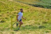 4 August 2025; Colin Ryan of Limerick competing in the Senior Hurling competition during the M. Donnelly GAA Poc Fada All-Ireland Finals at Annaverna Mountain in the Cooley Peninsula, Ravensdale, Louth. Photo by Piaras Ó Mídheach/Sportsfile