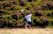 4 August 2025; Colin Ryan of Limerick competing in the Senior Hurling competition during the M. Donnelly GAA Poc Fada All-Ireland Finals at Annaverna Mountain in the Cooley Peninsula, Ravensdale, Louth. Photo by Piaras Ó Mídheach/Sportsfile