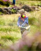 4 August 2025; Saoirse Ryan of Tipperary competing in the Camogie Under 16 competition during the M. Donnelly GAA Poc Fada All-Ireland Finals at Annaverna Mountain in the Cooley Peninsula, Ravensdale, Louth. Photo by Shauna Clinton/Sportsfile