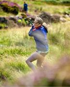 4 August 2025; Saoirse Ryan of Tipperary competing in the Camogie Under 16 competition during the M. Donnelly GAA Poc Fada All-Ireland Finals at Annaverna Mountain in the Cooley Peninsula, Ravensdale, Louth. Photo by Shauna Clinton/Sportsfile