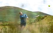 4 August 2025; Killian Phelan of Kilkenny competing in the Senior Mens competition during the M. Donnelly GAA Poc Fada All-Ireland Finals at Annaverna Mountain in the Cooley Peninsula, Ravensdale, Louth. Photo by Shauna Clinton/Sportsfile