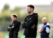 4 August 2025; Dundalk manager Ciarán Kilduff during the SSE Airtricity Men's First Division match between Dundalk and Longford Town at Oriel Park in Dundalk, Louth. Photo by Thomas Flinkow/Sportsfile