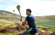 4 August 2025; Cillian Kiely of Offaly competing in the Senior Hurling competition during the M. Donnelly GAA Poc Fada All-Ireland Finals at Annaverna Mountain in the Cooley Peninsula, Ravensdale, Louth. Photo by Shauna Clinton/Sportsfile