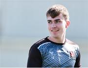 4 August 2025; Eoin Kenny of Dundalk before the SSE Airtricity Men's First Division match between Dundalk and Longford Town at Oriel Park in Dundalk, Louth. Photo by Thomas Flinkow/Sportsfile