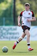 4 August 2025; Vinnie Leonard of Dundalk during the SSE Airtricity Men's First Division match between Dundalk and Longford Town at Oriel Park in Dundalk, Louth. Photo by Thomas Flinkow/Sportsfile