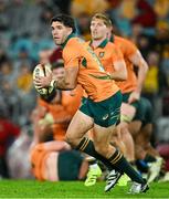 2 August 2025; Ben Donaldson of Australia during the third test match between Australia and the British & Irish Lions at Accor Stadium in Sydney, Australia. Photo by Brendan Moran/Sportsfile