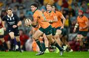2 August 2025; Ben Donaldson of Australia during the third test match between Australia and the British & Irish Lions at Accor Stadium in Sydney, Australia. Photo by Brendan Moran/Sportsfile