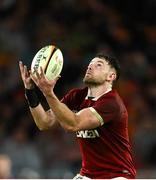 2 August 2025; Hugo Keenan of British & Irish Lions during the third test match between Australia and the British & Irish Lions at Accor Stadium in Sydney, Australia. Photo by Brendan Moran/Sportsfile