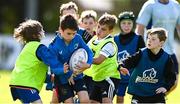 5 August 2025; Participants during a Bank of Ireland Leinster Rugby Summer Camp at Dundalk RFC in Louth. Photo by Ben McShane/Sportsfile