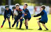 5 August 2025; Participants during a Bank of Ireland Leinster Rugby Summer Camp at Dundalk RFC in Louth. Photo by Ben McShane/Sportsfile