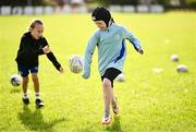 5 August 2025; Participants during a Bank of Ireland Leinster Rugby Summer Camp at Dundalk RFC in Louth. Photo by Ben McShane/Sportsfile