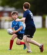 5 August 2025; Participants during a Bank of Ireland Leinster Rugby Summer Camp at Dundalk RFC in Louth. Photo by Ben McShane/Sportsfile