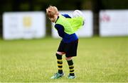 5 August 2025; Participants during a Bank of Ireland Leinster Rugby Summer Camp at Dundalk RFC in Louth. Photo by Ben McShane/Sportsfile