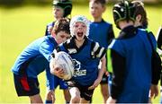 5 August 2025; Participants during a Bank of Ireland Leinster Rugby Summer Camp at Dundalk RFC in Louth. Photo by Ben McShane/Sportsfile