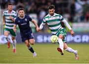 3 August 2025; Danny Mandroiu of Shamrock Rovers during the SSE Airtricity Men's Premier Division match between Shamrock Rovers and Derry City at Tallaght Stadium in Dublin.  Photo by Stephen McCarthy/Sportsfile