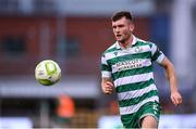3 August 2025; Josh Honohan of Shamrock Rovers during the SSE Airtricity Men's Premier Division match between Shamrock Rovers and Derry City at Tallaght Stadium in Dublin.  Photo by Stephen McCarthy/Sportsfile