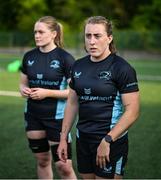 5 August 2025; Molly Boyne during a Leinster Rugby women's squad training and gym session at The High School in Rathgar, Dublin. Photo by David Fitzgerald/Sportsfile