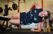 5 August 2025; Erin McConnell during a Leinster Rugby women's squad training and gym session at The High School in Rathgar, Dublin. Photo by David Fitzgerald/Sportsfile
