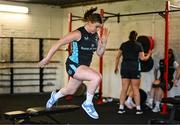 5 August 2025; Heidi Lyons during a Leinster Rugby women's squad training and gym session at The High School in Rathgar, Dublin. Photo by David Fitzgerald/Sportsfile