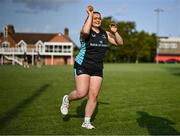 5 August 2025; Kelly Burke during a Leinster Rugby women's squad training and gym session at The High School in Rathgar, Dublin. Photo by David Fitzgerald/Sportsfile