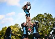 5 August 2025; Aoife Corcoran during a Leinster Rugby women's squad training and gym session at The High School in Rathgar, Dublin. Photo by David Fitzgerald/Sportsfile
