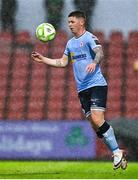 2 August 2025; Kameron Ledwidge of Shelbourne during the SSE Airtricity Men's Premier Division match between Sligo Rovers and Shelbourne at The Showgrounds in Sligo. Photo by Tyler Miller/Sportsfile