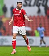 2 August 2025; Patrick McClean of Sligo Rovers during the SSE Airtricity Men's Premier Division match between Sligo Rovers and Shelbourne at The Showgrounds in Sligo. Photo by Tyler Miller/Sportsfile