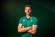 6 August 2025; Kicking coach Gareth Steenson poses for a portrait after an Ireland Women Rugby media conference at the IRFU High Performance Centre in Dublin. Photo by David Fitzgerald/Sportsfile