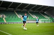 6 August 2025; Joe Redmond during a St Patrick's Athletic training session at Tallaght Stadium in Dublin. Photo by Stephen McCarthy/Sportsfile