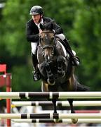 6 August 2025; Michael Pender of Ireland, competing on Hhs Fortune, in the Minerva Stakes during the Dublin Horse Show at the RDS Arena in Dublin. Photo by Shauna Clinton/Sportsfile