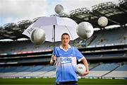 7 August 2025; Clontarf and Dublin LGFA All-Ireland winner Niamh Hetherton pictured at Croke Park in Dublin at the launch of the 2025 Beko Club Champion, an initiative to reward and celebrate local Leinster GAA club heroes who go above and beyond to help their local community and club. For more information visit leinstergaa.ie/beko-club-champion/. Photo by Sam Barnes/Sportsfile