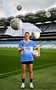 7 August 2025; Clontarf and Dublin LGFA All-Ireland winner Niamh Hetherton pictured at Croke Park in Dublin at the launch of the 2025 Beko Club Champion, an initiative to reward and celebrate local Leinster GAA club heroes who go above and beyond to help their local community and club. For more information visit leinstergaa.ie/beko-club-champion/. Photo by Sam Barnes/Sportsfile