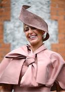 7 August 2025; Janett Kelly, from Naas in Kildare, during the Dublin Horse Show at the RDS Arena in Dublin. Photo by Shauna Clinton/Sportsfile