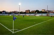 7 August 2025; A general view before the UEFA Conference League Third Qualifying Round first leg match between Ballkani and Shamrock Rovers at Fadil Vokrri Stadium in Pristina, Kosovo. Photo by Nikola Krstic/Sportsfile