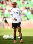 7 August 2025; João Mário of Besiktas before the UEFA Conference League Third Qualifying Round first leg match between St Patrick's Athletic and Besiktas at Tallaght Stadium in Dublin. Photo by Ben McShane/Sportsfile