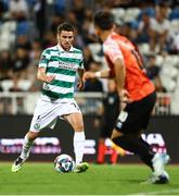 7 August 2025; Dylan Watts of Shamrock Rovers during the UEFA Conference League Third Qualifying Round first leg match between Ballkani and Shamrock Rovers at Fadil Vokrri Stadium in Pristina, Kosovo. Photo by Nikola Krstic/Sportsfile