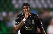 7 August 2025; Tammy Abraham of Besiktas during the UEFA Conference League Third Qualifying Round first leg match between St Patrick's Athletic and Besiktas at Tallaght Stadium in Dublin. Photo by Stephen McCarthy/Sportsfile