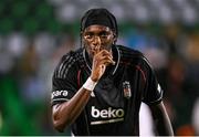 7 August 2025; Tammy Abraham of Besiktas after the UEFA Conference League Third Qualifying Round first leg match between St Patrick's Athletic and Besiktas at Tallaght Stadium in Dublin. Photo by Stephen McCarthy/Sportsfile