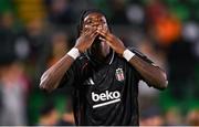 7 August 2025; Tammy Abraham of Besiktas during the UEFA Conference League Third Qualifying Round first leg match between St Patrick's Athletic and Besiktas at Tallaght Stadium in Dublin. Photo by Stephen McCarthy/Sportsfile