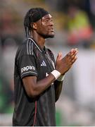 7 August 2025; Tammy Abraham of Besiktas during the UEFA Conference League Third Qualifying Round first leg match between St Patrick's Athletic and Besiktas at Tallaght Stadium in Dublin. Photo by Stephen McCarthy/Sportsfile