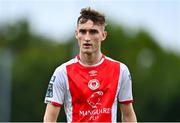 3 August 2025; Mason Melia of St Patrick's Athletic during the SSE Airtricity Men's Premier Division match between Waterford and St Patrick's Athletic at Regional Sports Centre in Waterford. Photo by Tyler Miller/Sportsfile